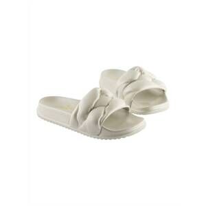 NEW LEMON JELLY women's cocoon one band slide in argento